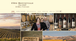 Desktop Screenshot of cotebonneville.com